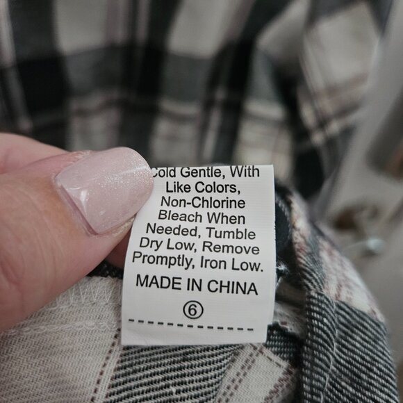 Flannel Dress - Picture 2 of 7